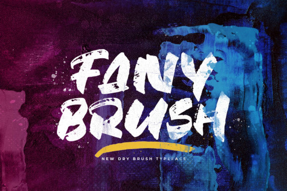 Discovering Fany Brush: A Unique Display Font for Creative Projects