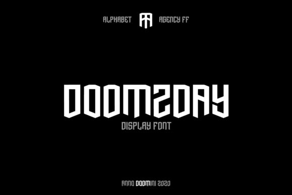 Doomzday: A Bold Font for Creative Business Branding
