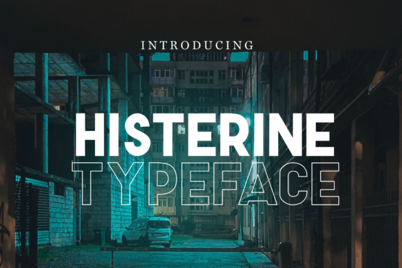 Exploring Histerine: A Bold Display Font for Modern Branding
