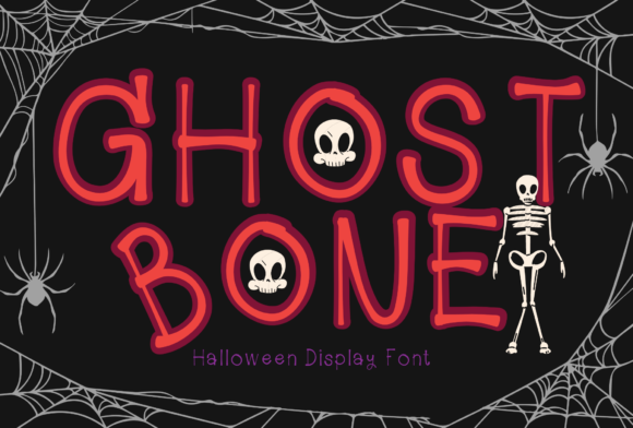 Ghost Bone Font Review: A Thin, Spooky Display Typeface