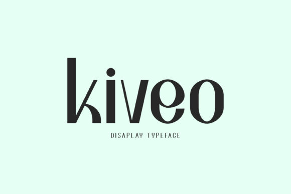 Kiveo Font: A Modern Display Typeface for Digital Projects