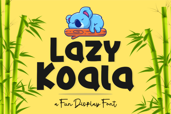 Lazy Koala Font for Creators and Handmade Businesses