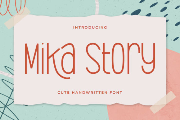 Mika Story: The Authentic Display Font for Modern Creators