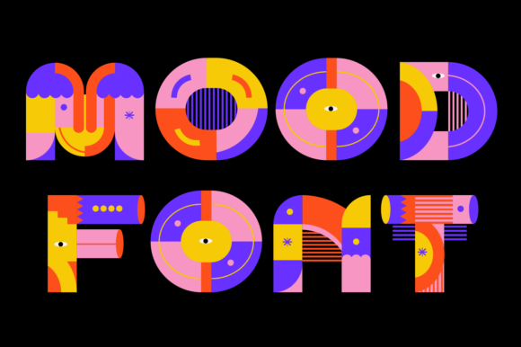 Mood: A Bold Display Font for Modern Brands