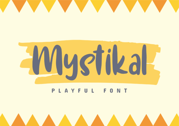 Mystikal Font for Editorial Design and Content Branding