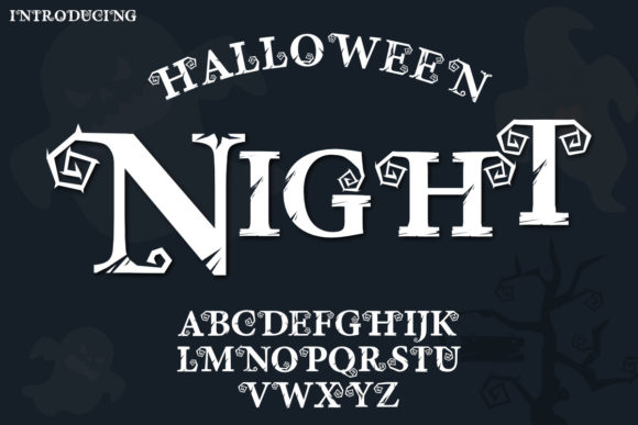 Night Halloween: A Bold Typographic Tool for Editorial Design
