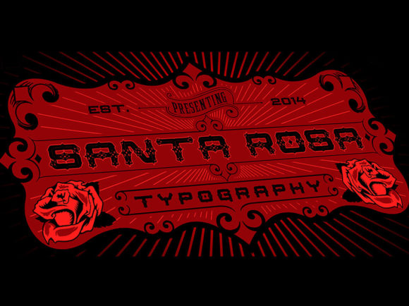 Santa Rosa: A Distinctive Display Font for Brand Character