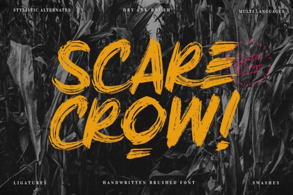 Scarecrow Font: A Versatile Display Typeface for Modern Brands