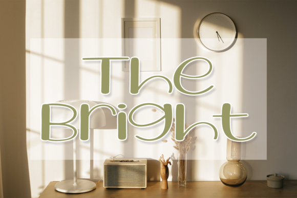 The Bright: A Modern Font for Professional Branding
