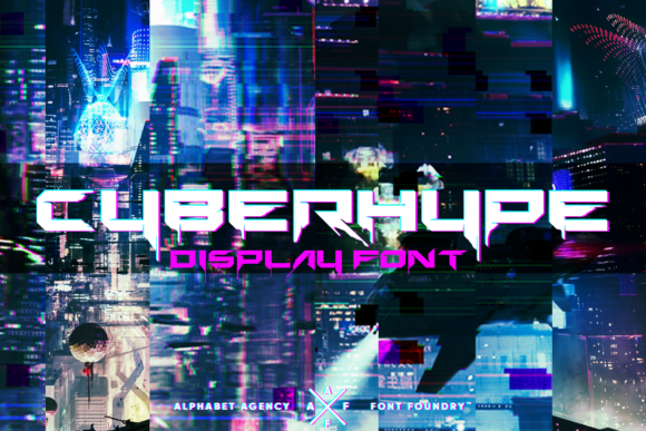 The Cyberhype Font for Creatives and Craft Business Owners