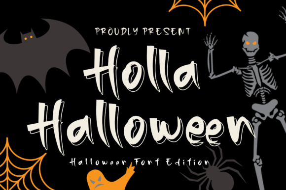 The Holla Halloween Font: A Quirky Friend for Editorial Design