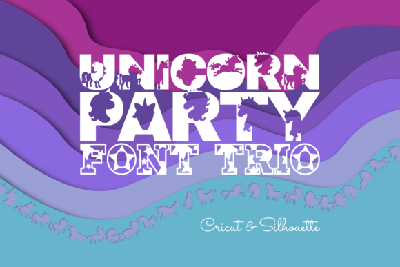 Unicorn Party Trio: A Versatile Font for Editorial Design