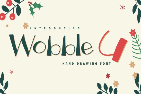 Wobble U: A Typeface Made for Creative Product Makers